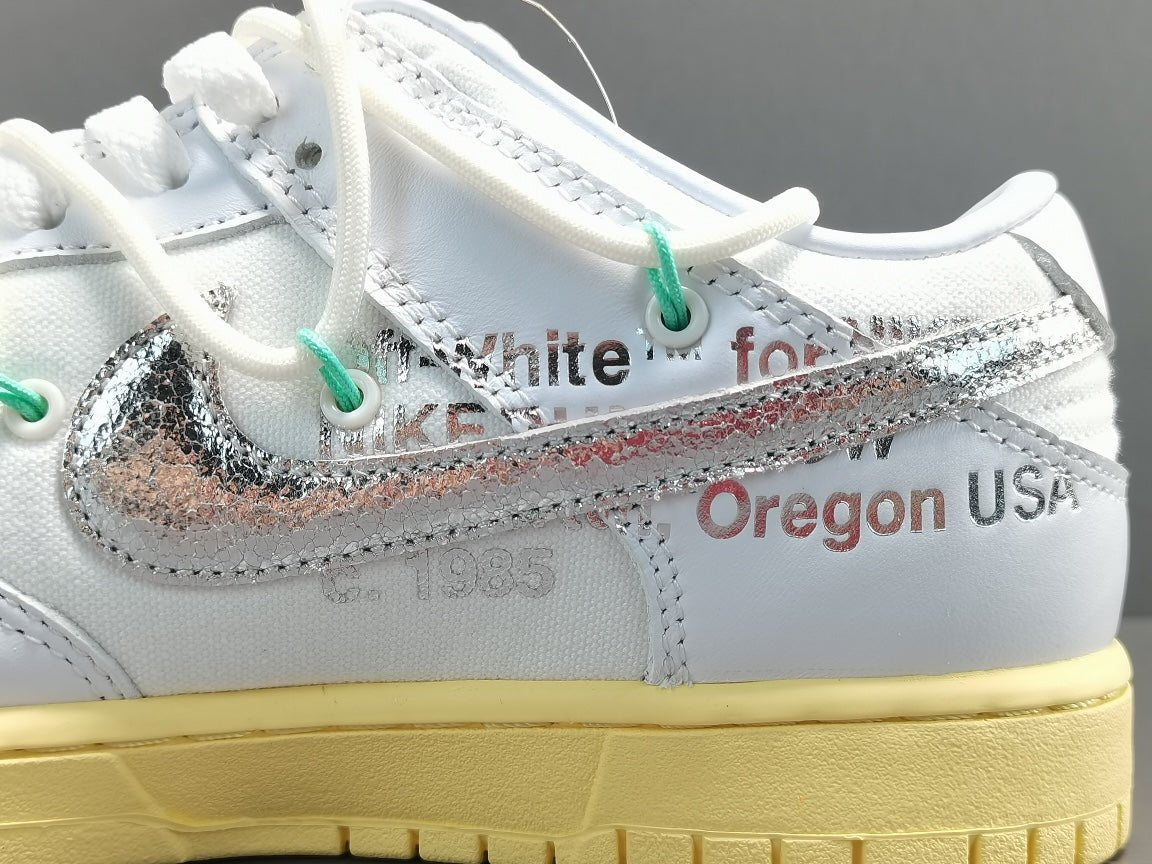 NIKE Dunk - Off-white Lot 01 Sneakers Unisex Streetwear Limited Edition