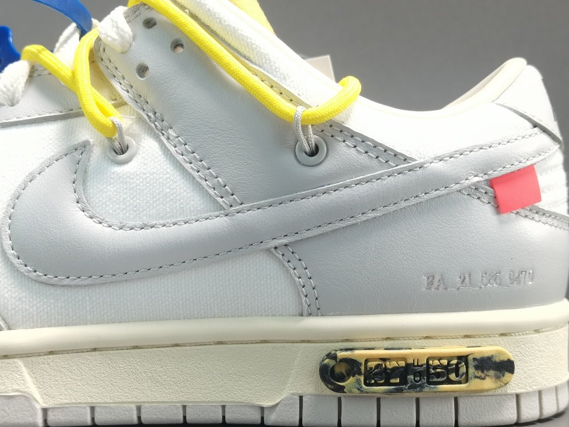 NIKE Dunk - Off-white Lot 27 Sneakers Unisex Streetwear Limited Edition