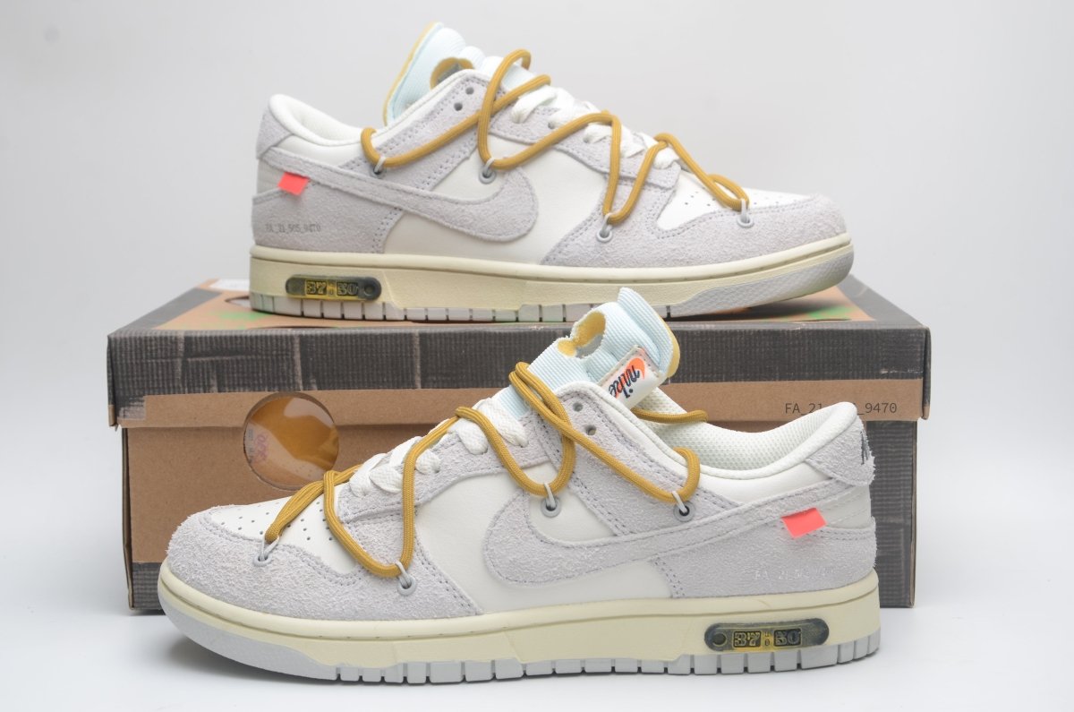 NIKE Dunk - Off-white Lot 37 Sneakers Unisex Streetwear Limited Edition