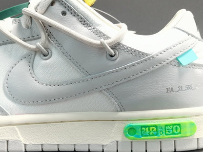 NIKE Dunk - Off-white Lot 42 Sneakers Unisex Streetwear Limited Edition