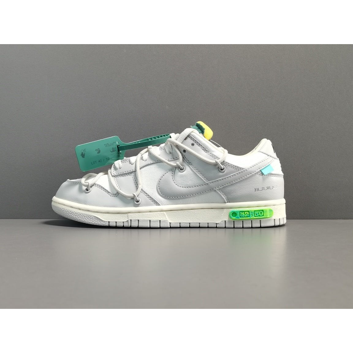 NIKE Dunk - Off-white Lot 42 Sneakers Unisex Streetwear Limited Edition