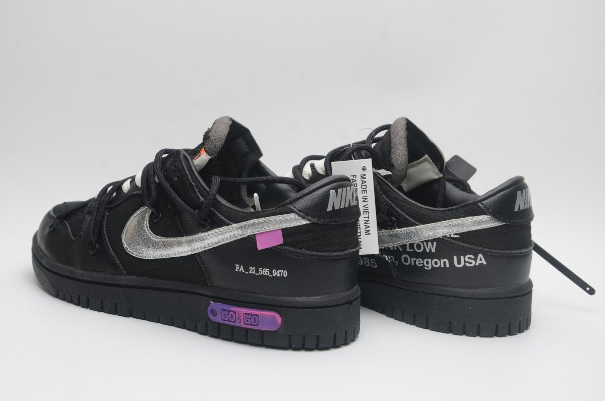 NIKE Dunk - Off-white Lot 50 Sneakers Unisex Streetwear Limited Edition