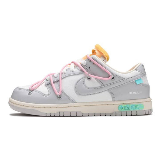 NIKE Dunk - Off Lot 9 - White Unisex Streetwear Limited Edition