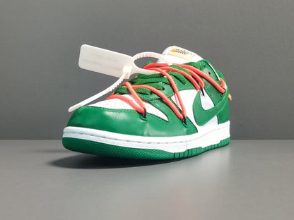 NIKE Dunk - Off-white Pine Green Sneakers Unisex Streetwear Limited Edition