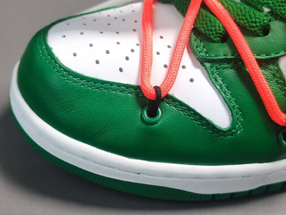 NIKE Dunk - Off-white Pine Green Sneakers Unisex Streetwear Limited Edition