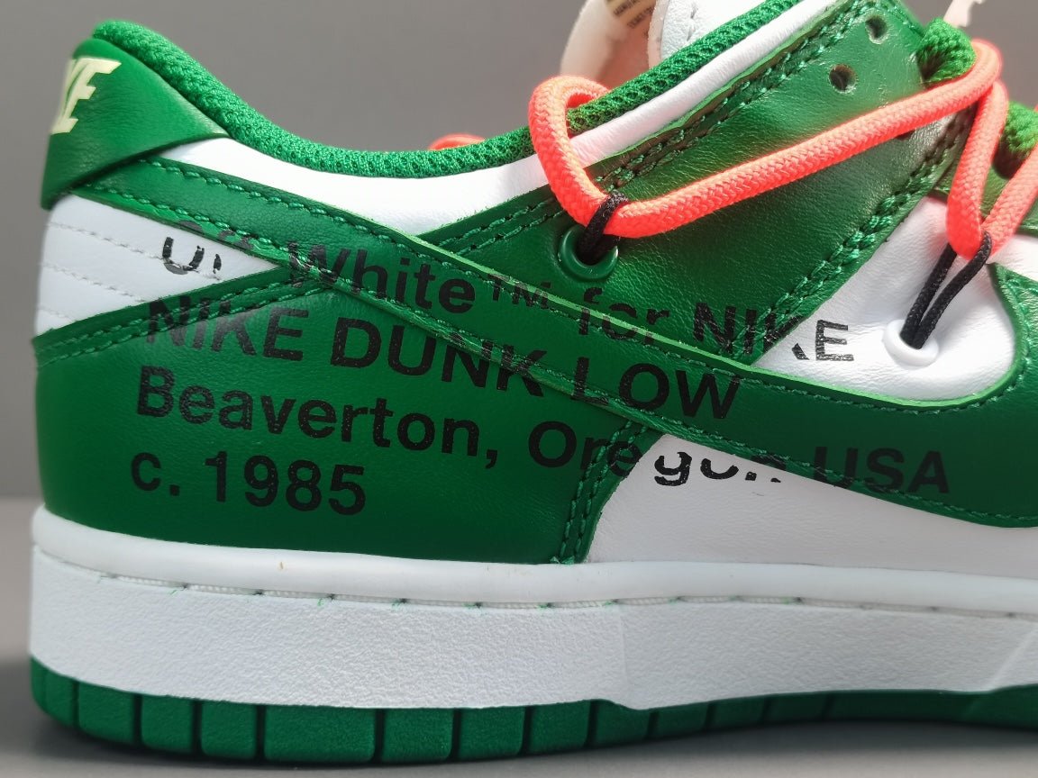 NIKE Dunk - Off-white Pine Green Sneakers Unisex Streetwear Limited Edition