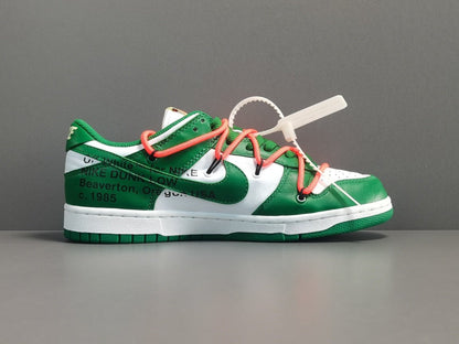 NIKE Dunk - Off-white Pine Green Sneakers Unisex Streetwear Limited Edition