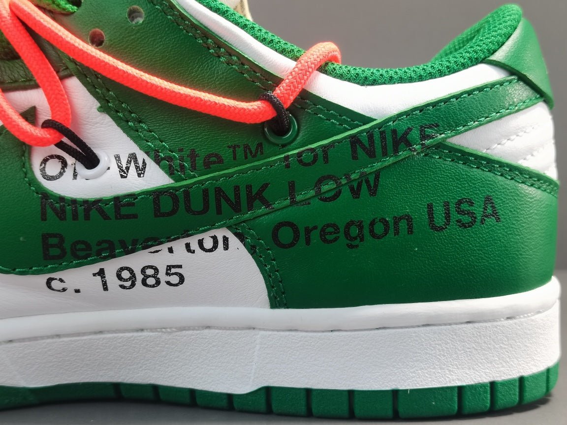 NIKE Dunk - Off-white Pine Green Sneakers Unisex Streetwear Limited Edition