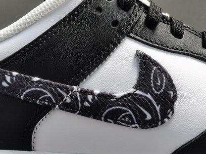 NIKE Dunk - Paisley Pack Sneakers - Black Unisex Streetwear Limited Edition