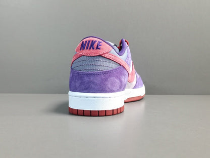 NIKE Dunk - Plum Sneakers - Red Unisex Streetwear Limited Edition