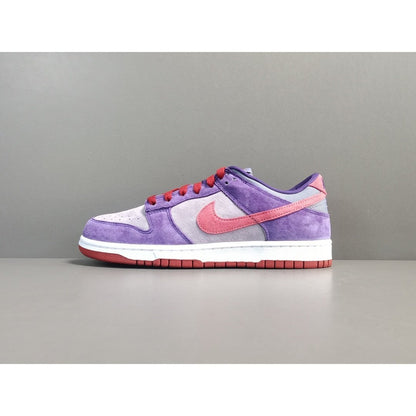 NIKE Dunk - Plum Sneakers - Red Unisex Streetwear Limited Edition
