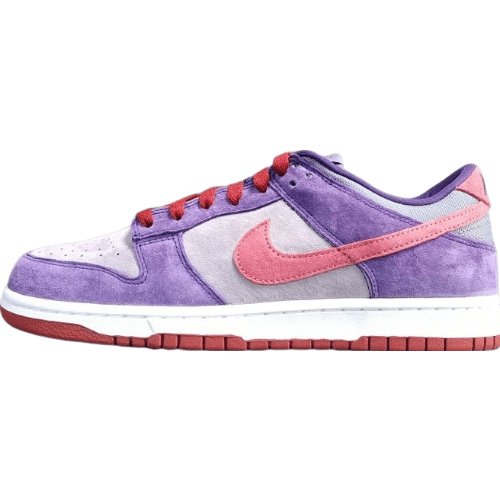 NIKE Dunk - Plum Sneakers - Red Unisex Streetwear Limited Edition