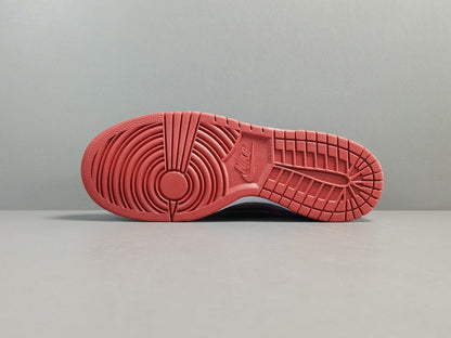 NIKE Dunk - Plum Sneakers - Red Unisex Streetwear Limited Edition