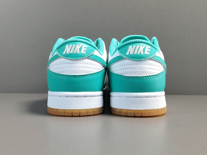 NIKE Dunk - Teal Zeal Sneakers - Red Unisex Streetwear Limited Edition