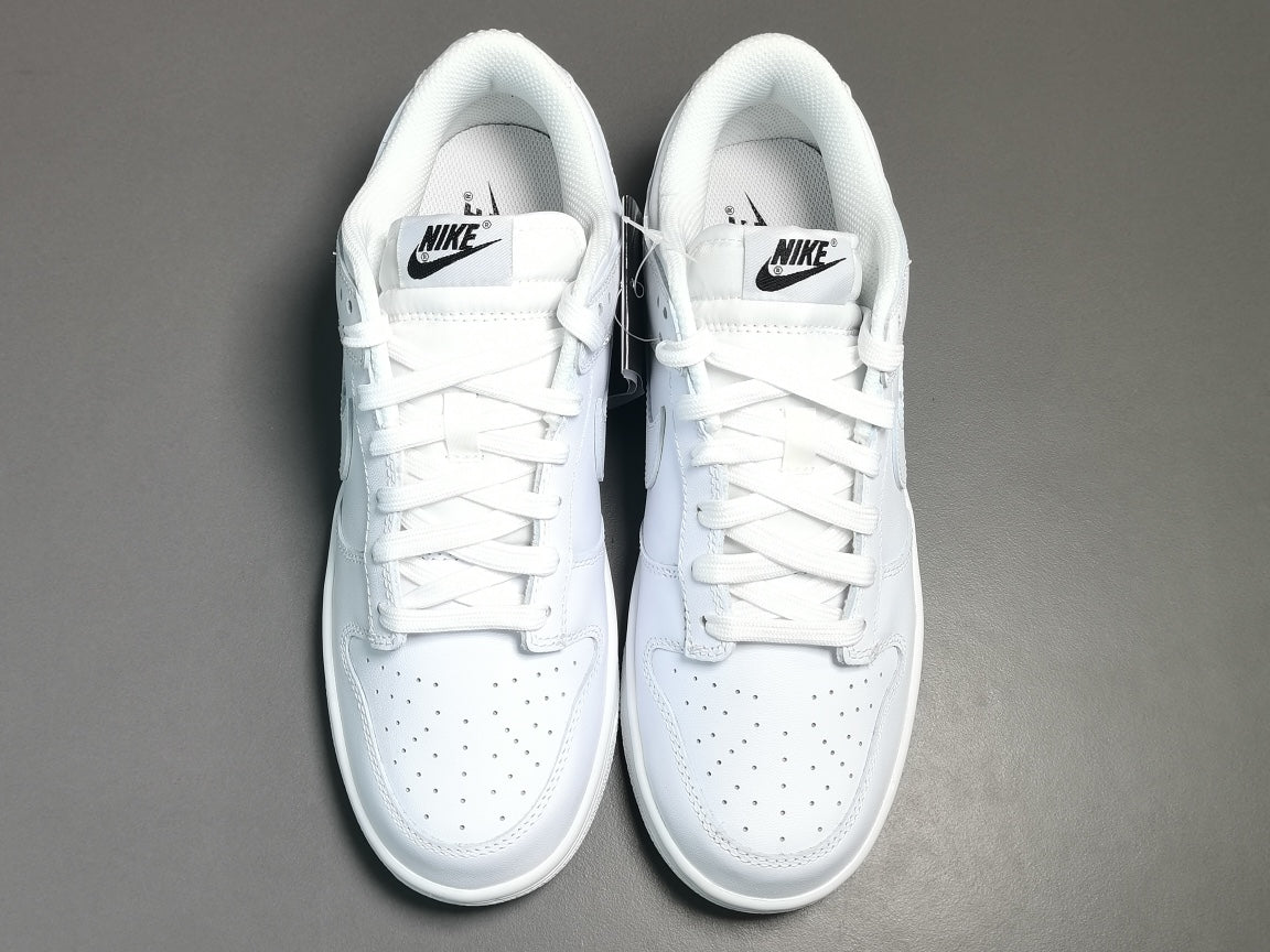 NIKE Dunk - Triple Sneakers - White Unisex Streetwear Limited Edition