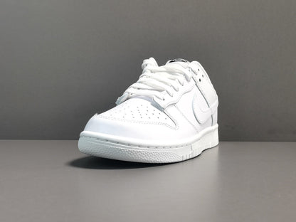 NIKE Dunk - Triple Sneakers - White Unisex Streetwear Limited Edition