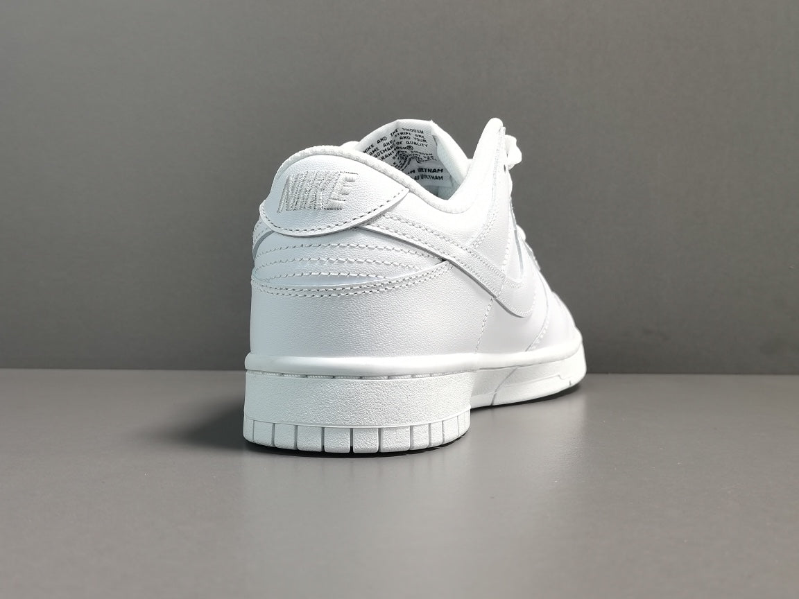 NIKE Dunk - Triple Sneakers - White Unisex Streetwear Limited Edition