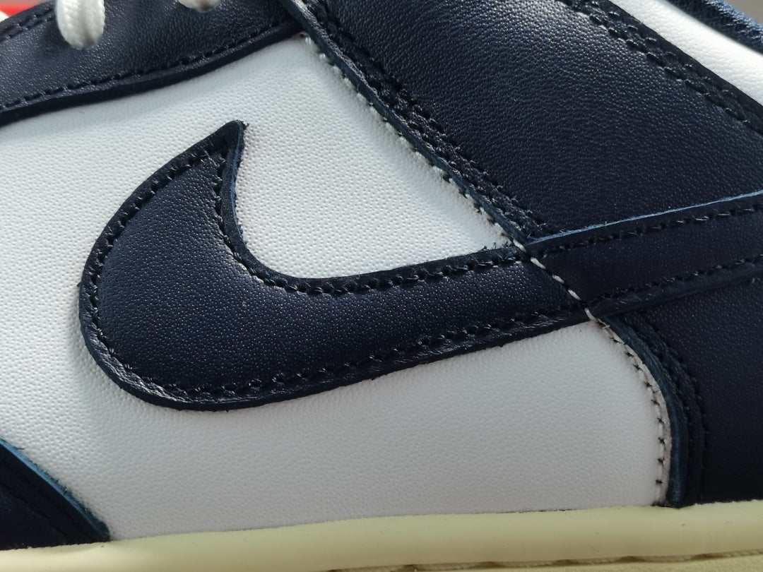 NIKE Dunk - Vintage Sneakers - Navy Unisex Streetwear Limited Edition