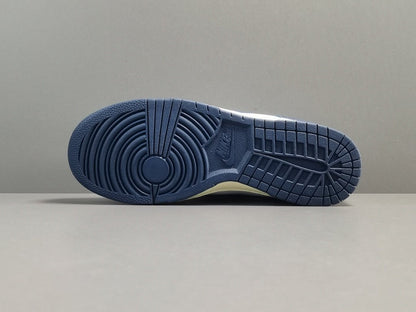 NIKE Dunk - Vintage Sneakers - Navy Unisex Streetwear Limited Edition