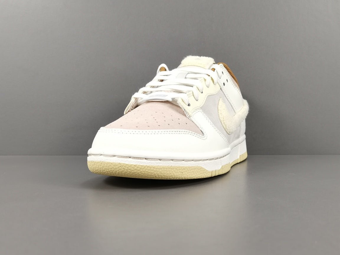 NIKE Dunk - Year Of The Rabbit Fossil Stone - Red Unisex Streetwear Limited Edition - The Nike Dunk Rabbit of the Year Fossil Stone is a highly coveted sneaker paying