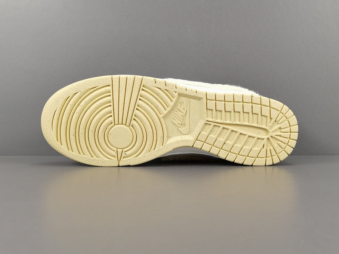NIKE Dunk - Year Of The Rabbit Fossil Stone - Red Unisex Streetwear Limited Edition - The Nike Dunk Rabbit of the Year Fossil Stone is a highly coveted sneaker paying