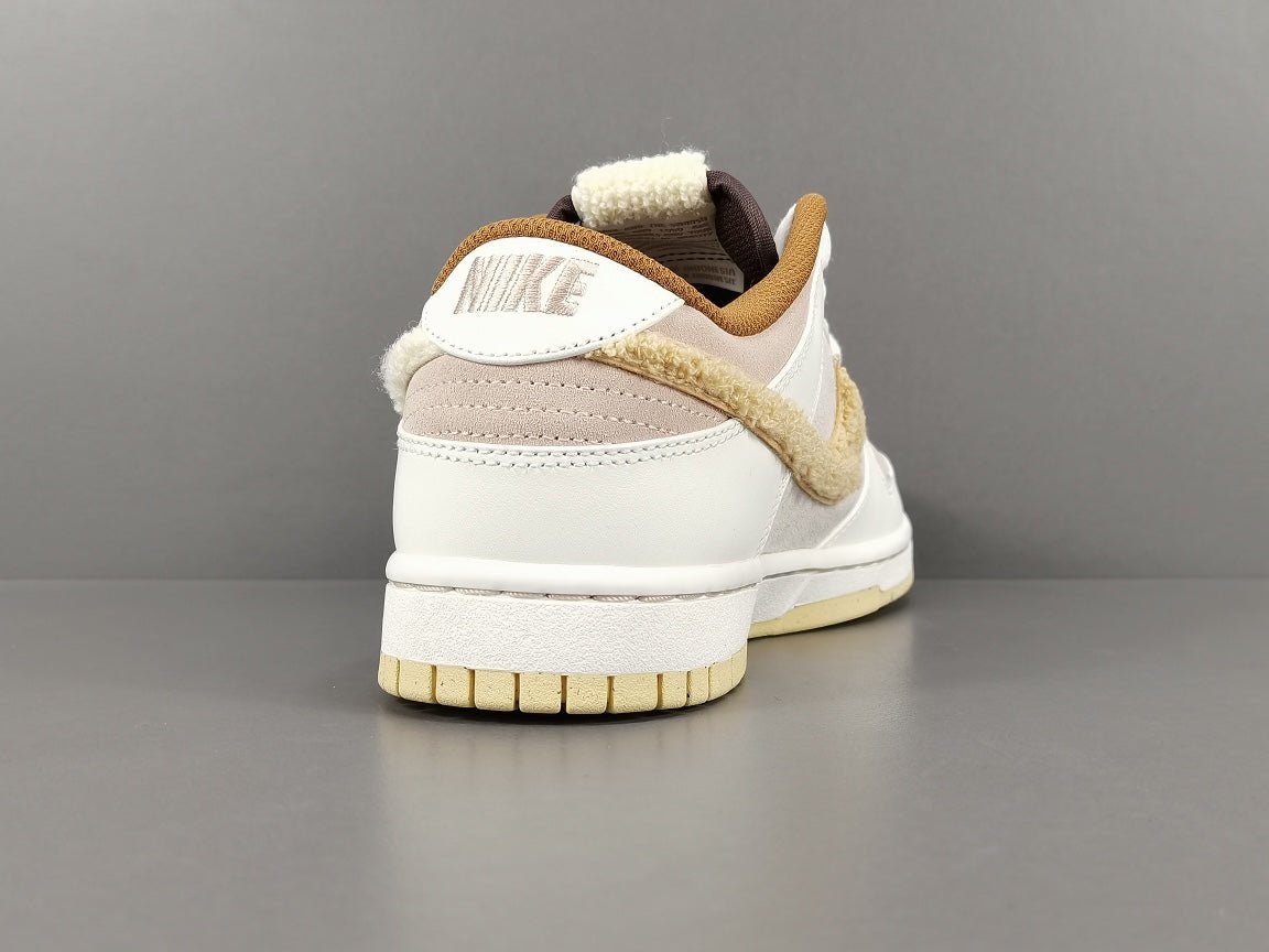 NIKE Dunk - Year Of The Rabbit Fossil Stone - Red Unisex Streetwear Limited Edition - The Nike Dunk Rabbit of the Year Fossil Stone is a highly coveted sneaker paying