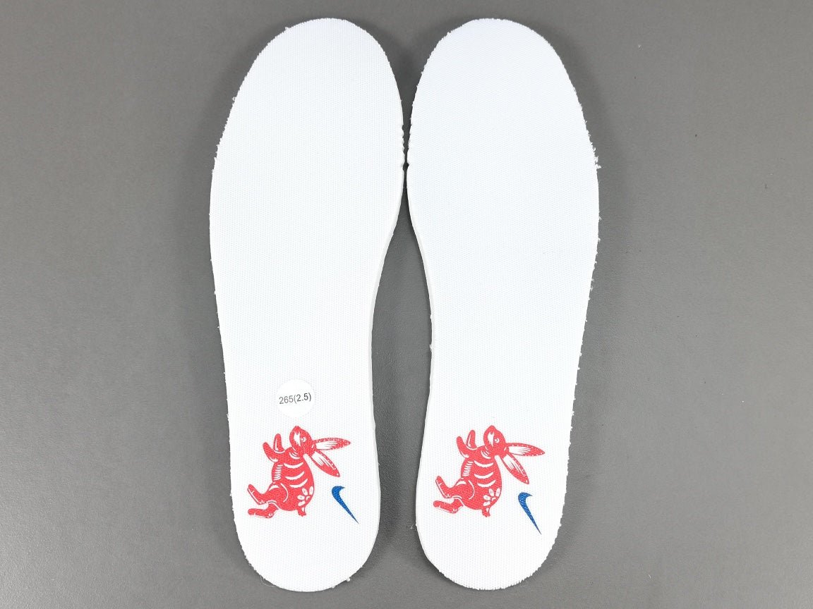 NIKE Dunk - Year Of The Rabbit Rabbit Sneakers - White Unisex Streetwear Limited Edition - Introducing the Nike Dunk 'Rabbit of the Year' White Rabbit: A Classic Sneaker with a