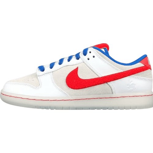 NIKE Dunk - Year Of The Rabbit Rabbit Sneakers - White Unisex Streetwear Limited Edition - Introducing the Nike Dunk 'Rabbit of the Year' White Rabbit: A Classic Sneaker with a