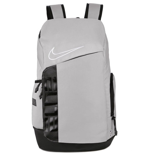 NIKE Elite Pro Basketball Backpack Gray And Sneakers - Black Unisex Streetwear Limited Edition