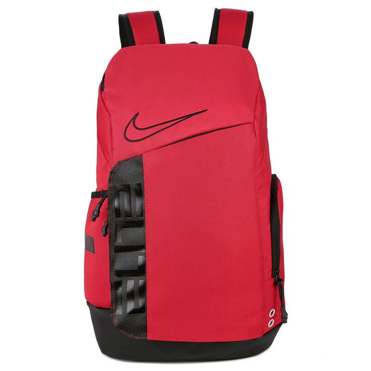 NIKE Elite Pro Basketball Backpack Red And Sneakers - Black Unisex Streetwear Limited Edition