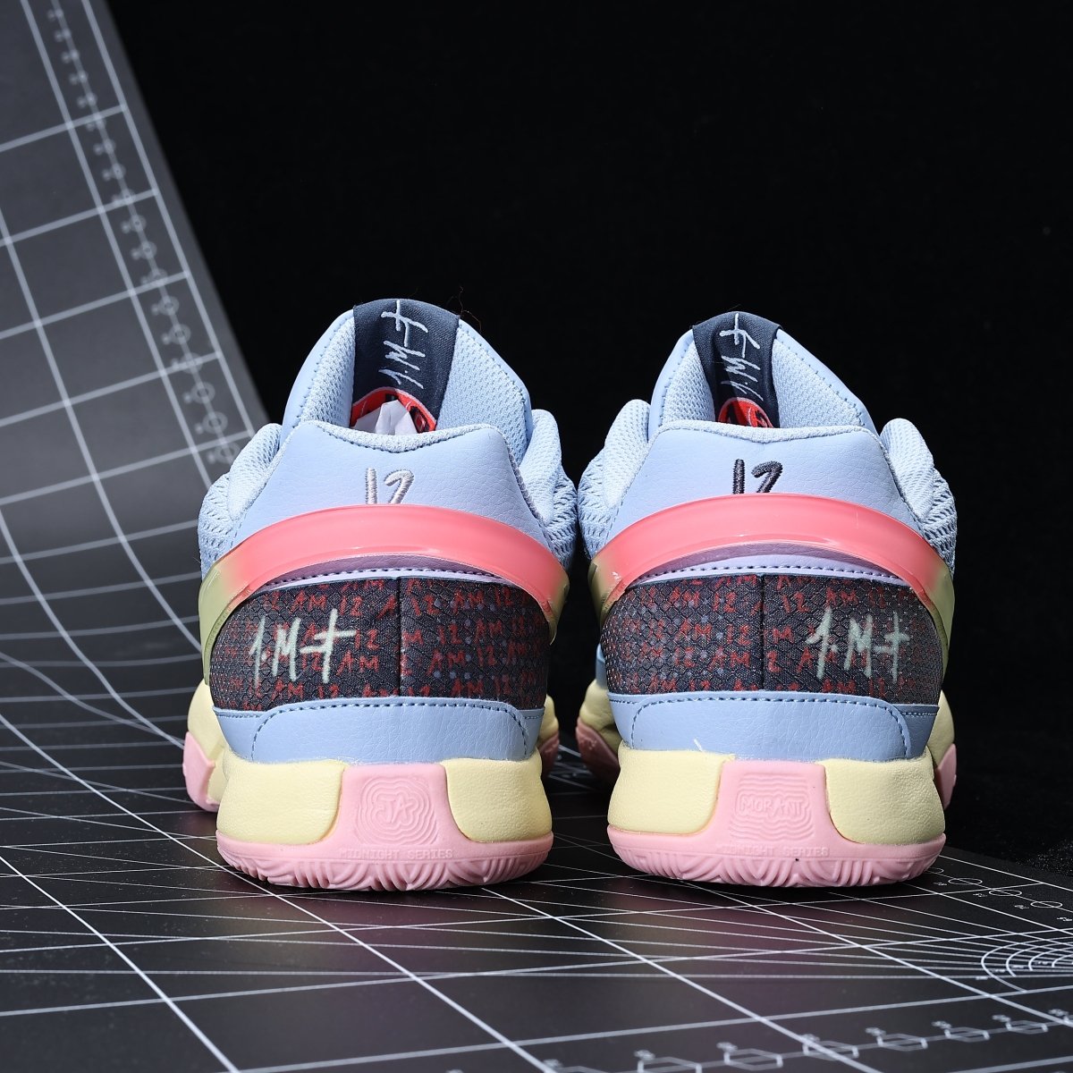 NIKE Ja 1 - Day One Sneakers - Red Unisex Streetwear Limited Edition - Introducing the Nike JA 1 Day One, a pair of sneakers that seamlessly blend style