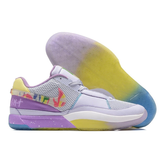 NIKE Ja 1 - Eybl Sneakers - Red Unisex Streetwear Limited Edition - Introducing the Nike JA 1 EYBL, a standout basketball shoe inspired by the prestigious Elite
