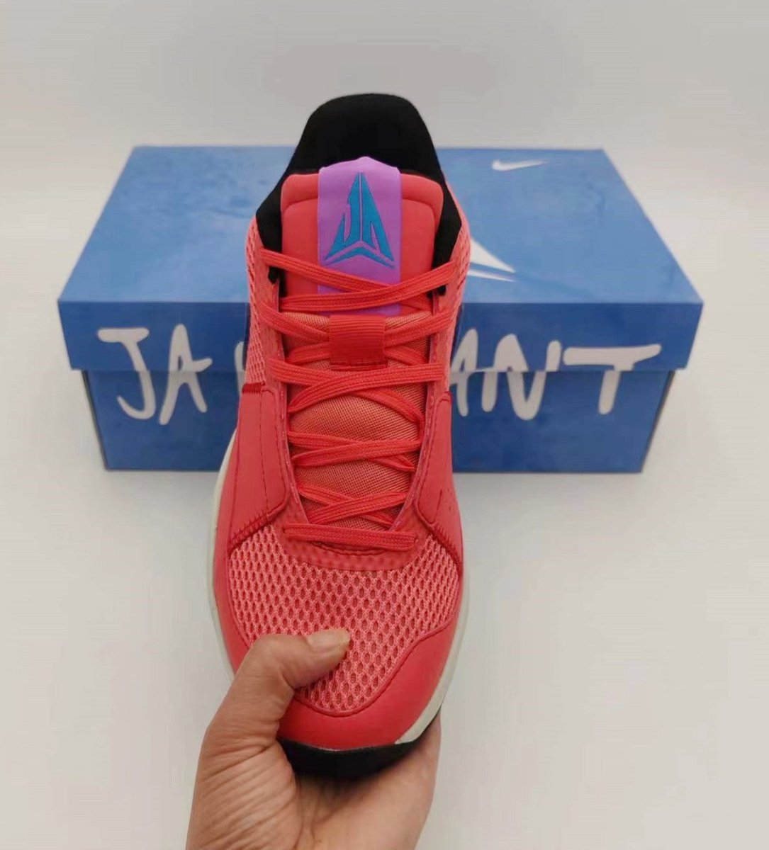 NIKE Ja 1 - Fuel - Red Unisex Streetwear Limited Edition