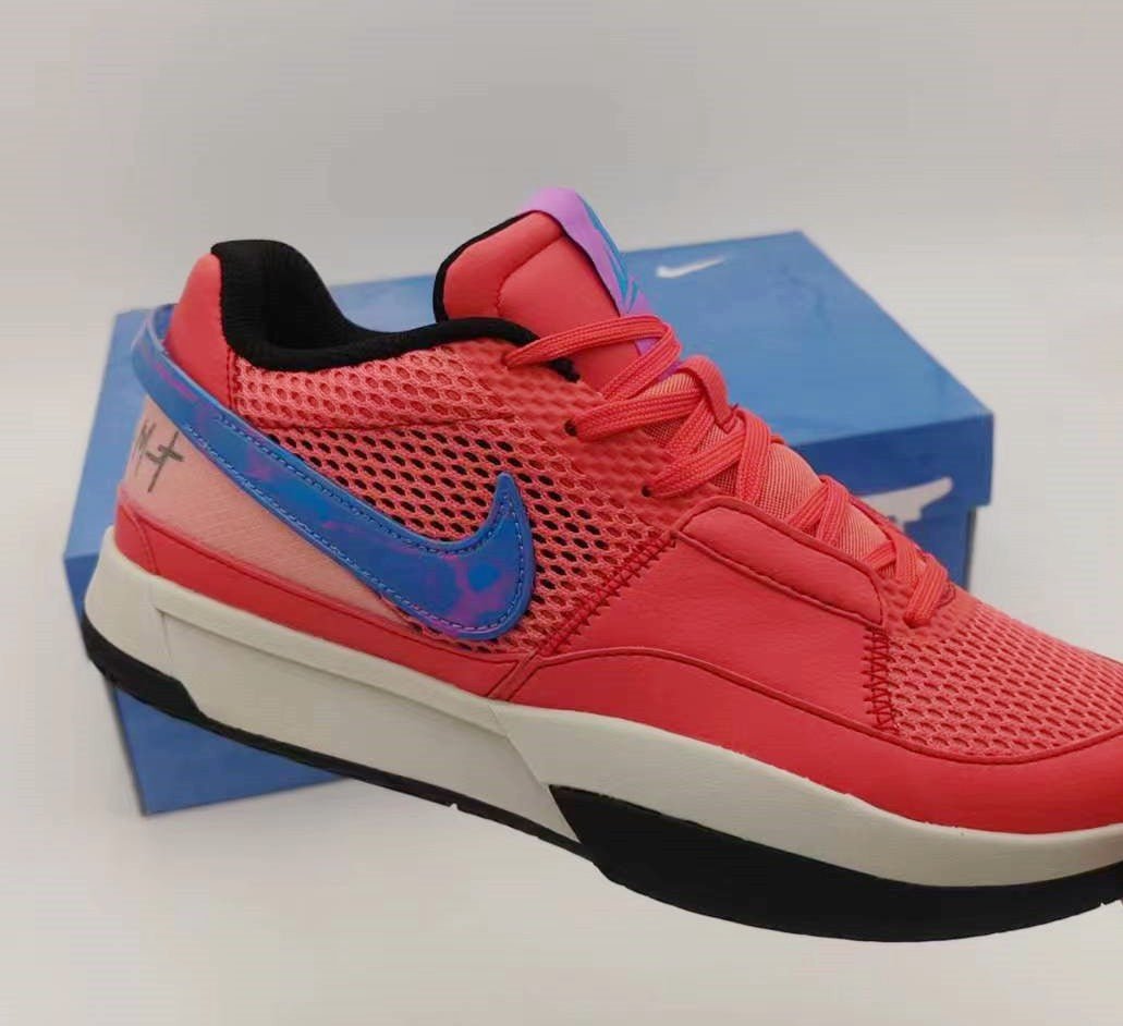 NIKE Ja 1 - Fuel - Red Unisex Streetwear Limited Edition