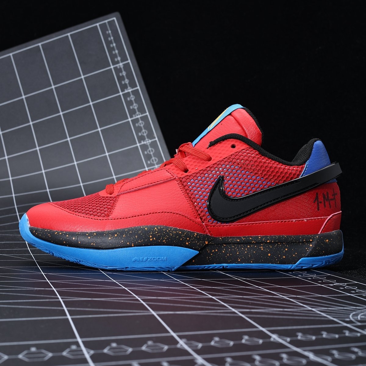 NIKE Ja 1 - Hunger Sneakers Unisex Streetwear Limited Edition - Introducing the Nike JA 1 Hunger, a captivating limited edition sneaker that combines striking design