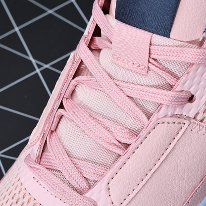 NIKE Ja 1 - Medium Soft Sneakers - Pink Unisex Streetwear Limited Edition - Introducing the Nike JA 1 Medium Soft Pink, a versatile sneaker that combines a soft-toned