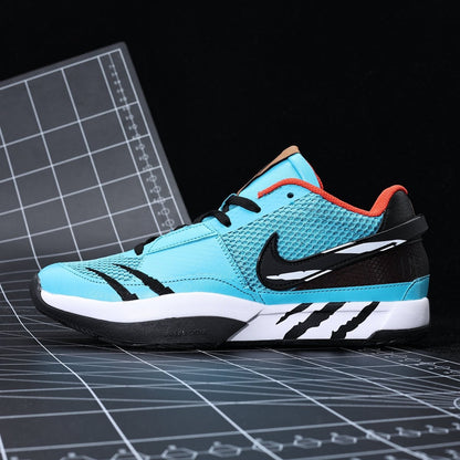 NIKE Ja 1 - Scratch Sneakers - Red Unisex Streetwear Limited Edition