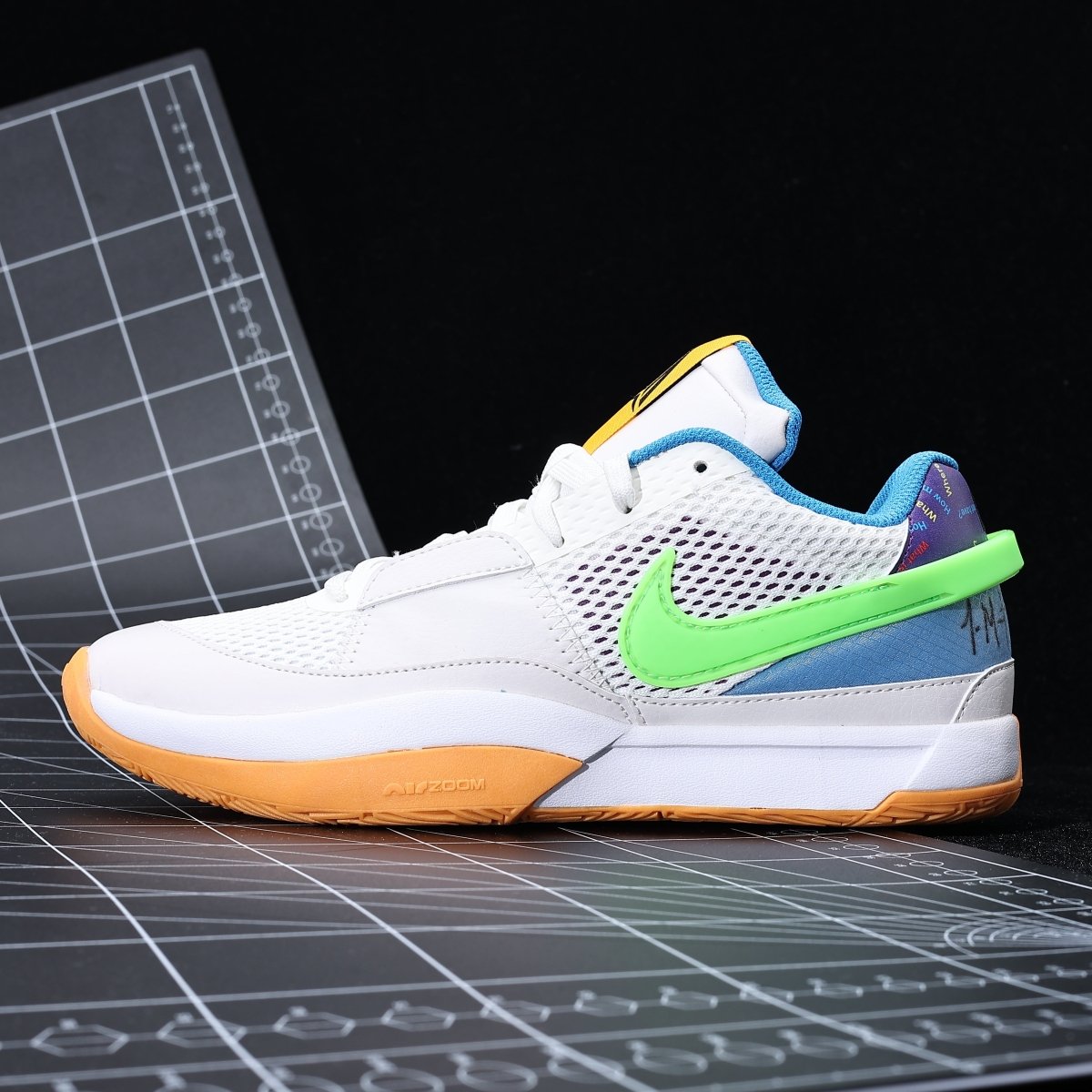 NIKE Ja 1 - Trivia Sneakers Unisex Streetwear Limited Edition - Introducing the Nike JA 1 Trivia, a legendary basketball shoe that pays homage to the