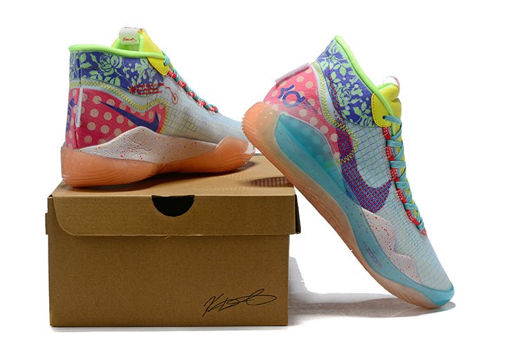 NIKE Kd 12 Nrg - Peach Jam Sneakers - Red Unisex Streetwear Limited Edition