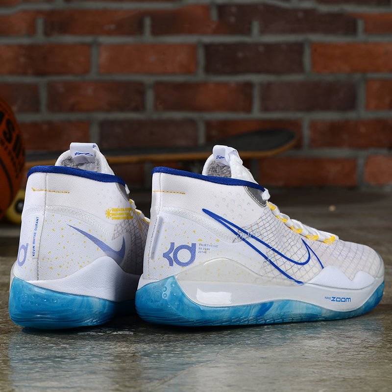 NIKE Kd 12 - Warriors Home Sneakers - Red Unisex Streetwear Limited Edition