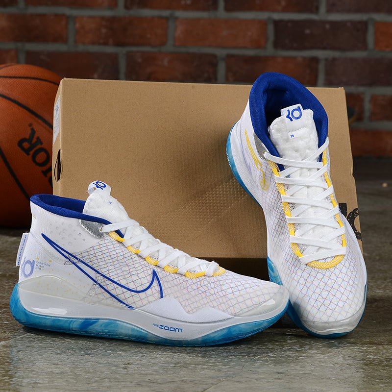 NIKE Kd 12 - Warriors Home Sneakers - Red Unisex Streetwear Limited Edition