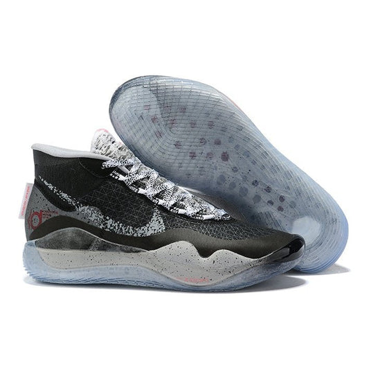 NIKE Kd 12 - Wolf Sneakers - Black Unisex Streetwear Limited Edition