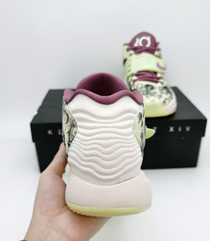 NIKE Kd 14 Nrg - Surrealism Sneakers - Red Unisex Streetwear Limited Edition
