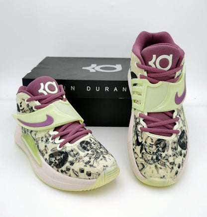 NIKE Kd 14 Nrg - Surrealism Sneakers - Red Unisex Streetwear Limited Edition