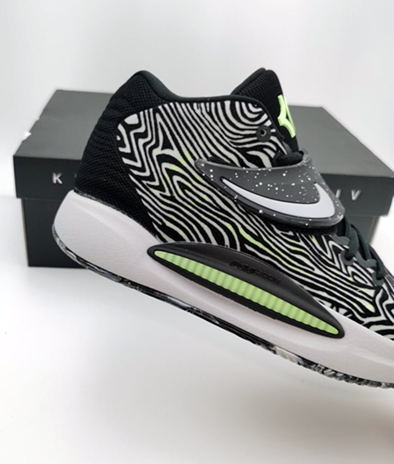 NIKE Kd 14 - Lime Glow Sneakers - Black Unisex Streetwear Limited Edition