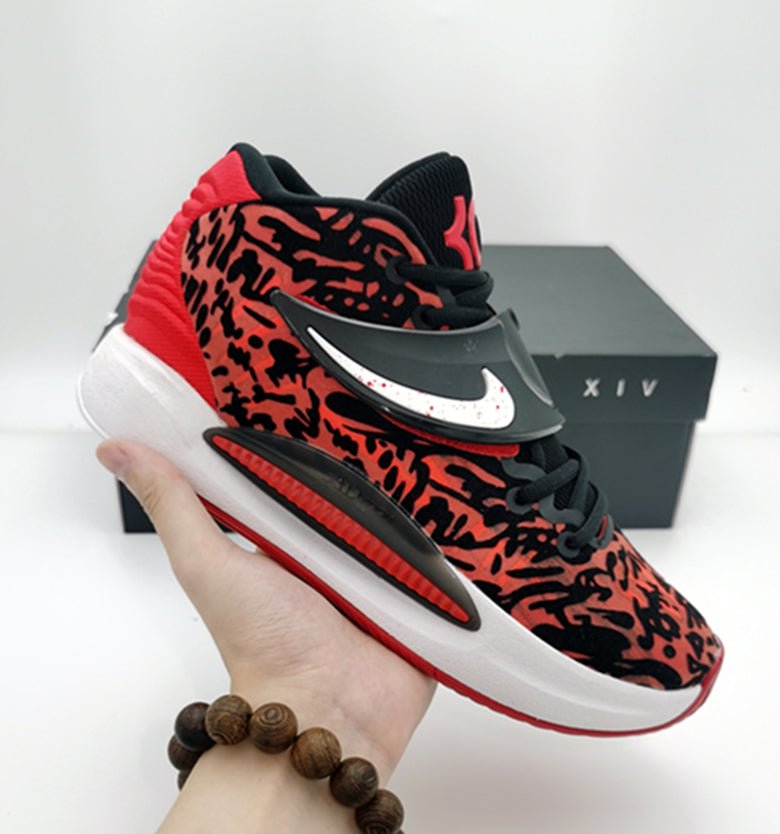 NIKE Kd 14 - Bred Sneakers Unisex Streetwear Limited Edition