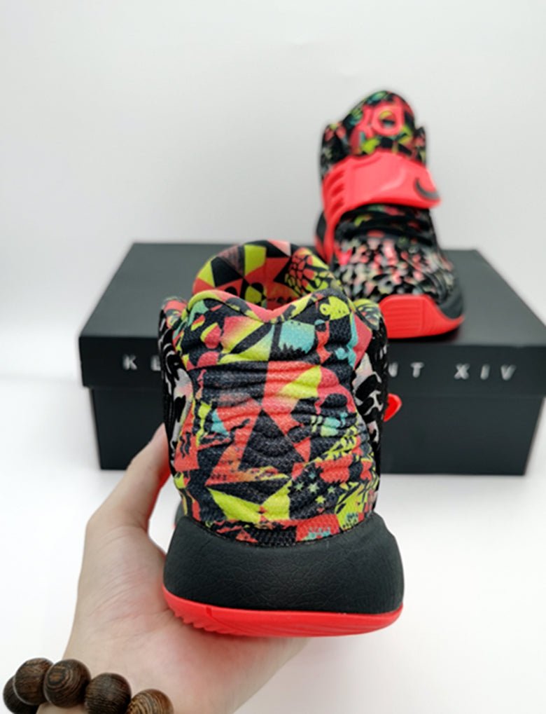 NIKE Kd 14 - Ky-d Dream Sneakers - Red Unisex Streetwear Limited Edition
