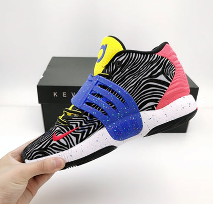 NIKE Kd 14 - Pop Art Sneakers - Red Unisex Streetwear Limited Edition