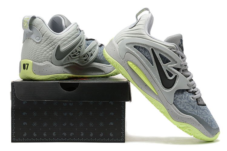 NIKE Kd 15 Tb - Wolf Sneakers - Grey Unisex Streetwear Limited Edition