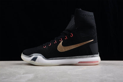 NIKE Kobe 10 Elite High - Rose Gold Pack - Red Unisex Streetwear Limited Edition